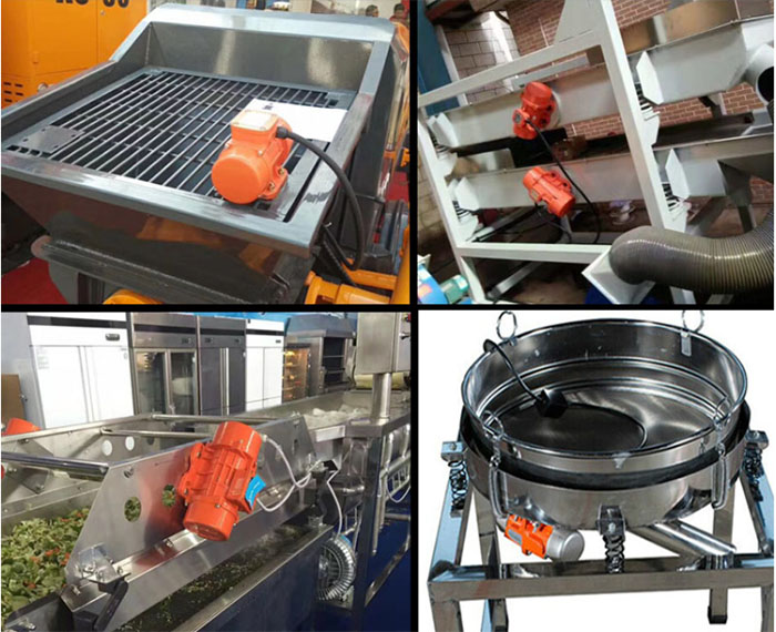 小型振動電機適用于直線篩，直排篩等